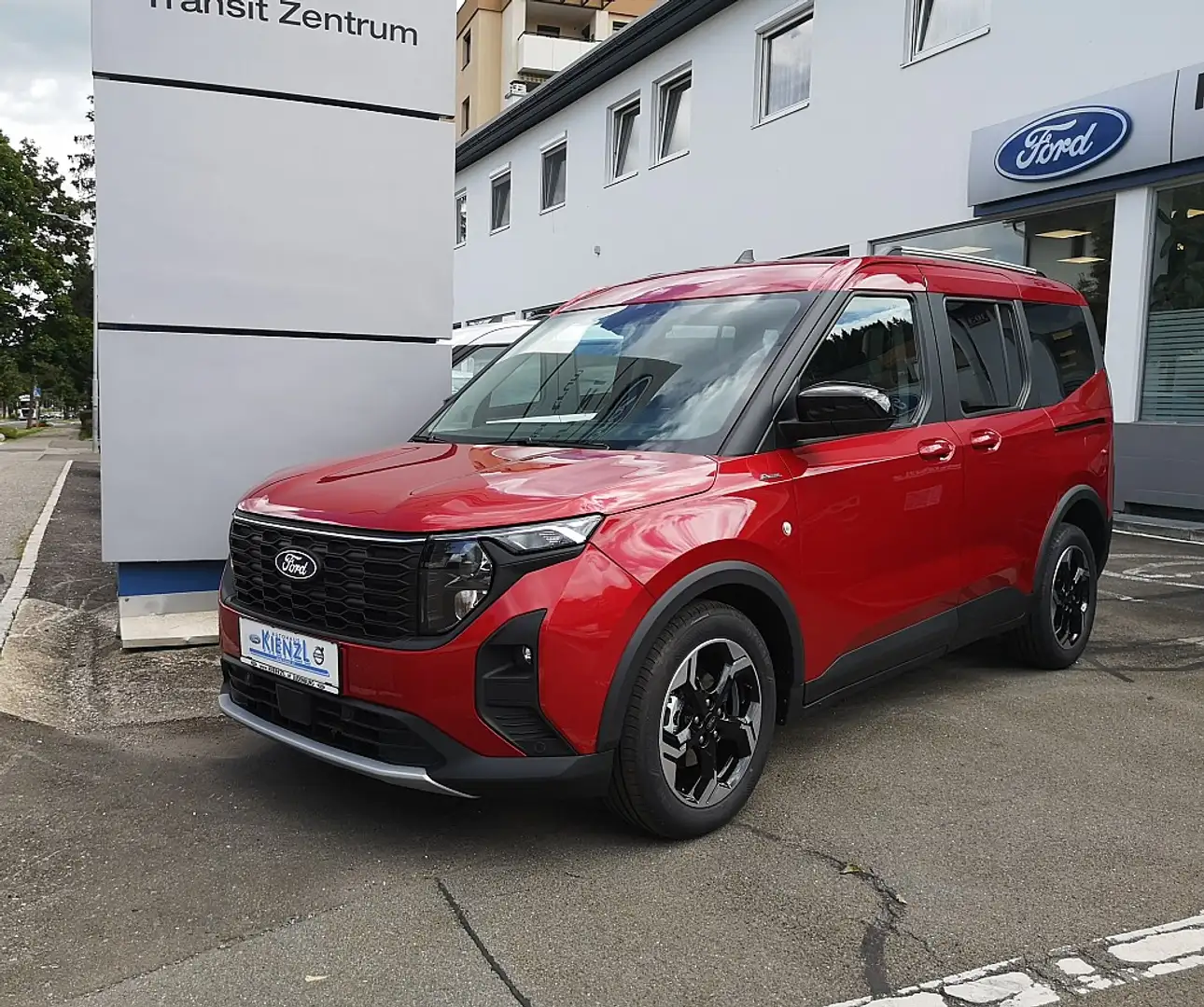 Ford Tourneo Courier 1,0 EcoBoost Active Aut. Rojo - 1