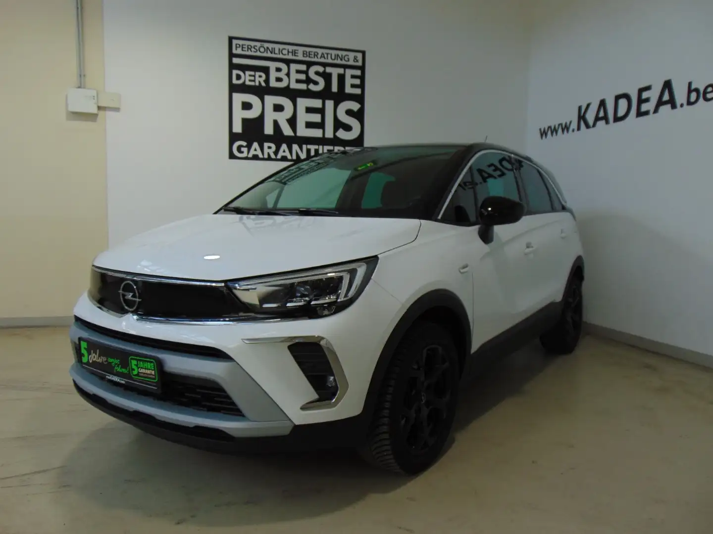 Opel Crossland 1.2 LED,PDC,AGR,Lenk+Sitzhzg,KlimaA. Weiß - 2