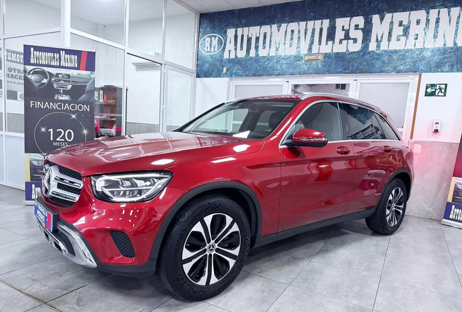 Mercedes-Benz GLC 200 200d 4Matic 9G-Tronic Rojo - 2