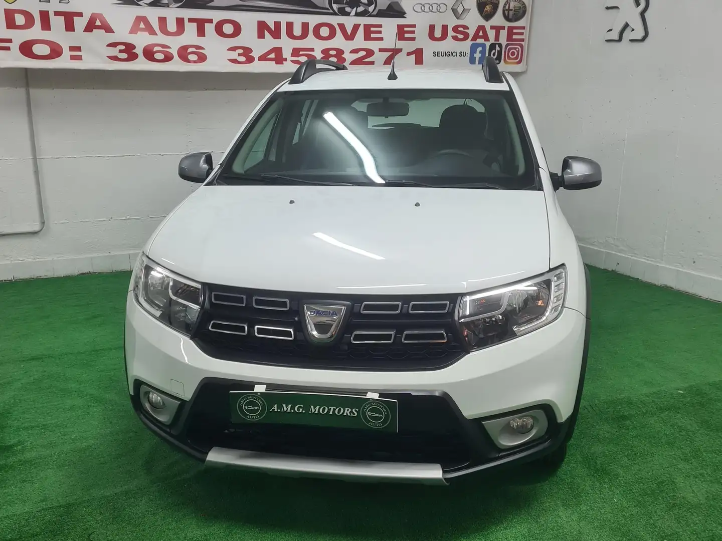 Dacia Sandero Sandero Stepway 1.5 dci Wow s Blanc - 2