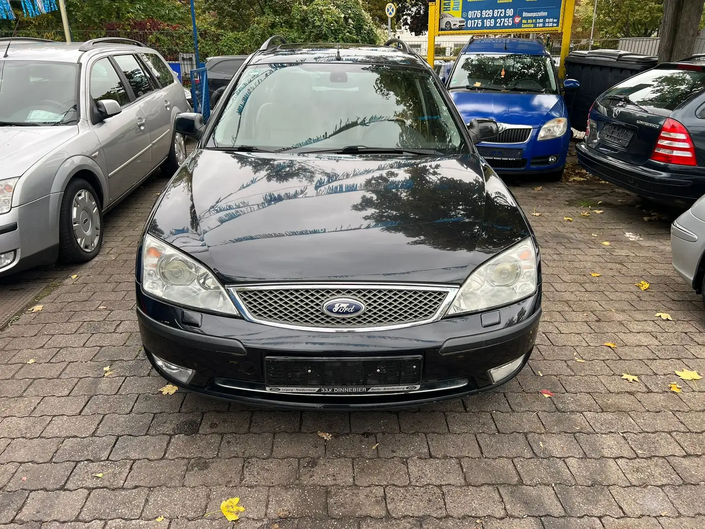 Ford Mondeo Mondeo Kombi V6 Ghia Tüv Neu 10.2027 AUTOMATIK Schwarz - 2