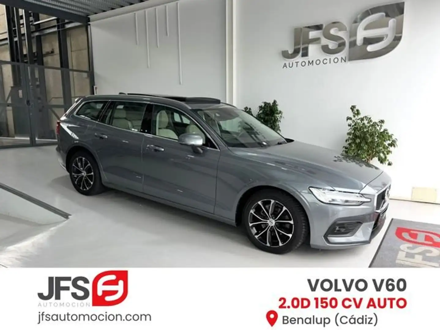Volvo V60 2.0D 150 CV Automático Gris - 1