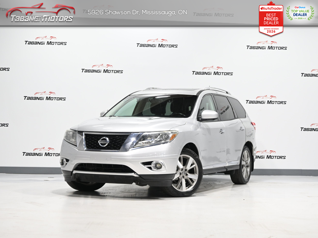 2014 Nissan Pathfinder Platinum Leather Sunroof 360CAM BOSE Vented Seats