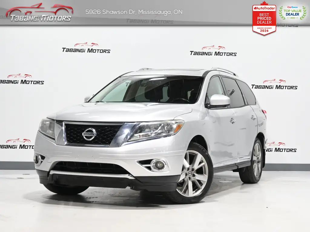 2014 Nissan Pathfinder Platinum Leather Sunroof 360CAM BOSE Vented Seats