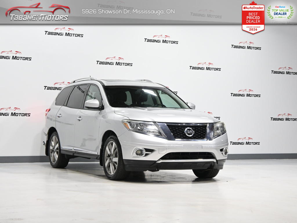 2014 Nissan Pathfinder Platinum Leather Sunroof 360CAM BOSE Vented Seats