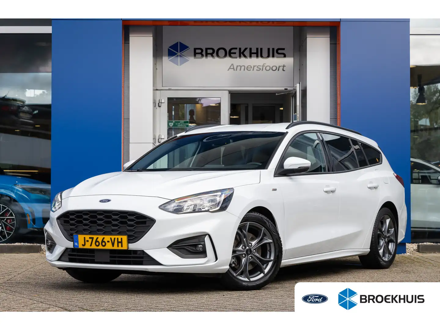 Ford Focus Wagon 1.0 EcoBoost Hybrid ST Line Business | Achte Wit - 1