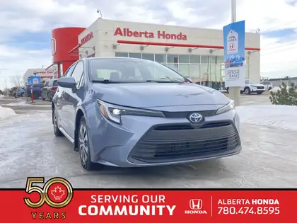 Blue 2024 Toyota Corolla Hybrid Sedan Front-Wheel Drive Automatic