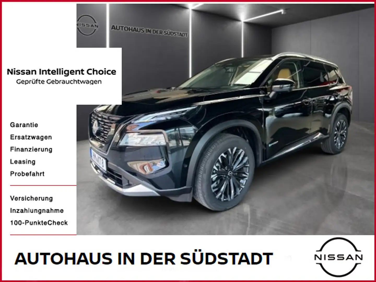 Nissan X-Trail Tekna+, Kamera, Navi, PGD, LED, Bose Schwarz - 1