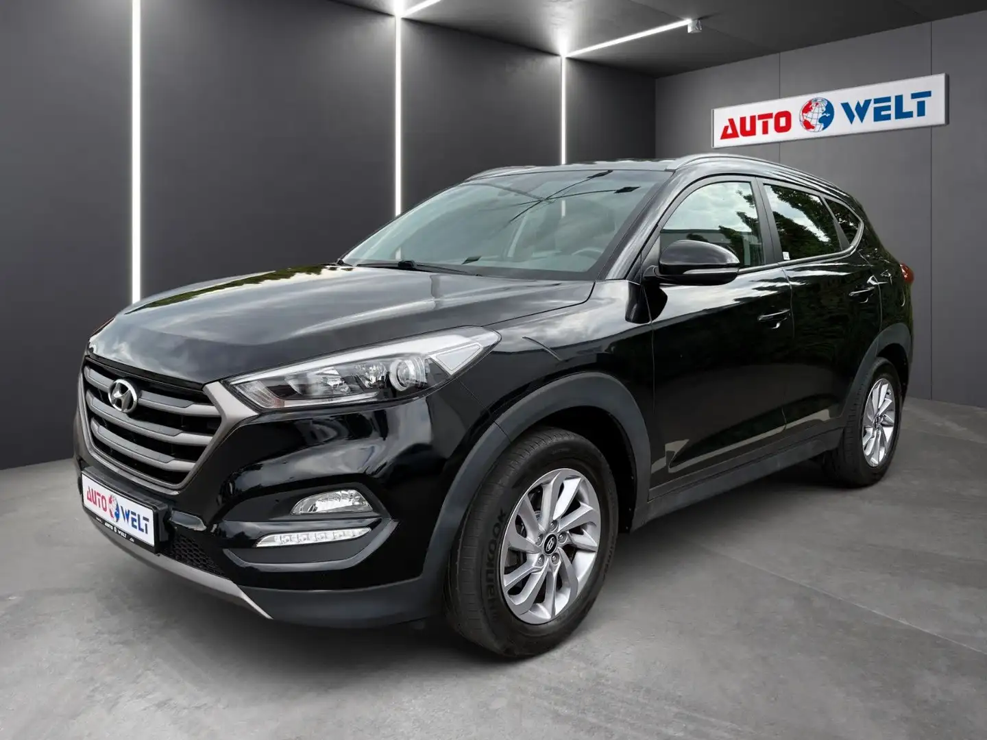 Hyundai TUCSON 1.6 T-GDI AT 4x4 1.Hand Navi Sitz/Lenkhz Siyah - 1