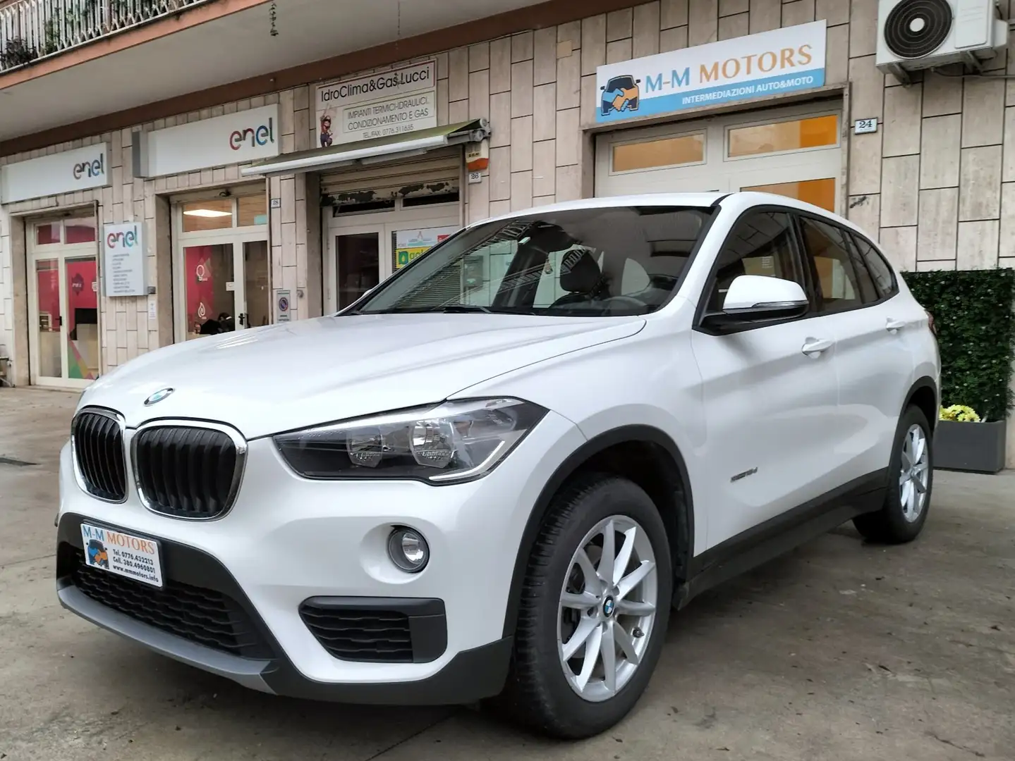 BMW X1 sDrive16d *OK NEOPATENTATI* Bianco - 1