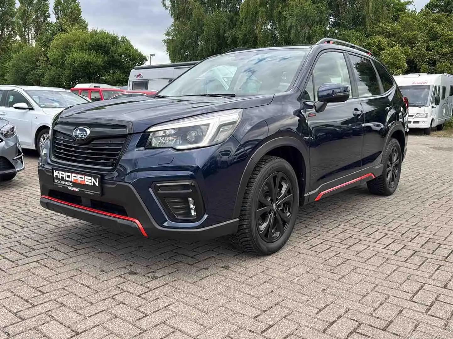 Subaru Forester Edition Sport 40 MHEV Navi Kam SHZ LHZ M+S-Allwett Bleu - 2