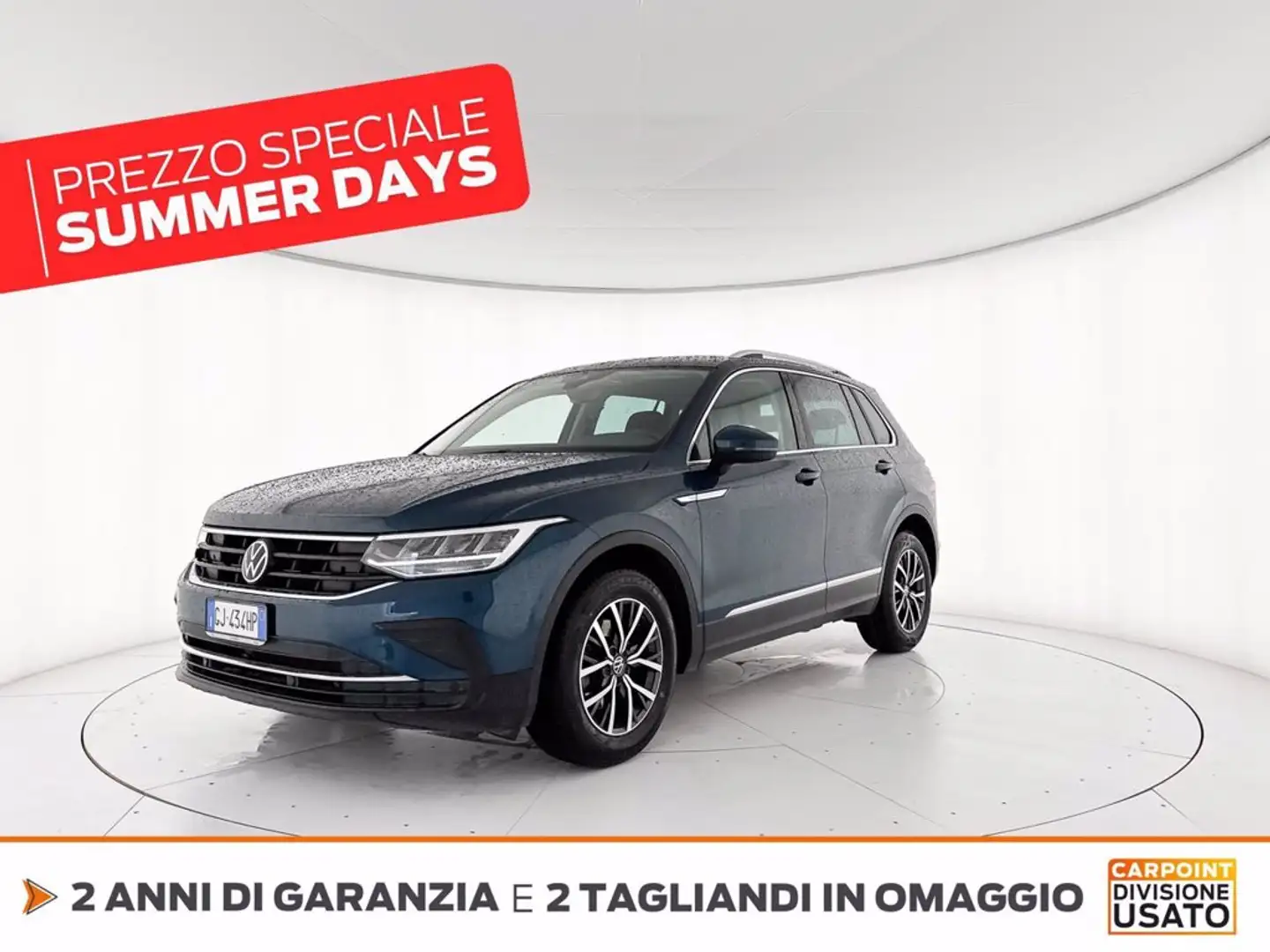Volkswagen Tiguan 2.0 tdi life 122cv Blu/Azzurro - 1