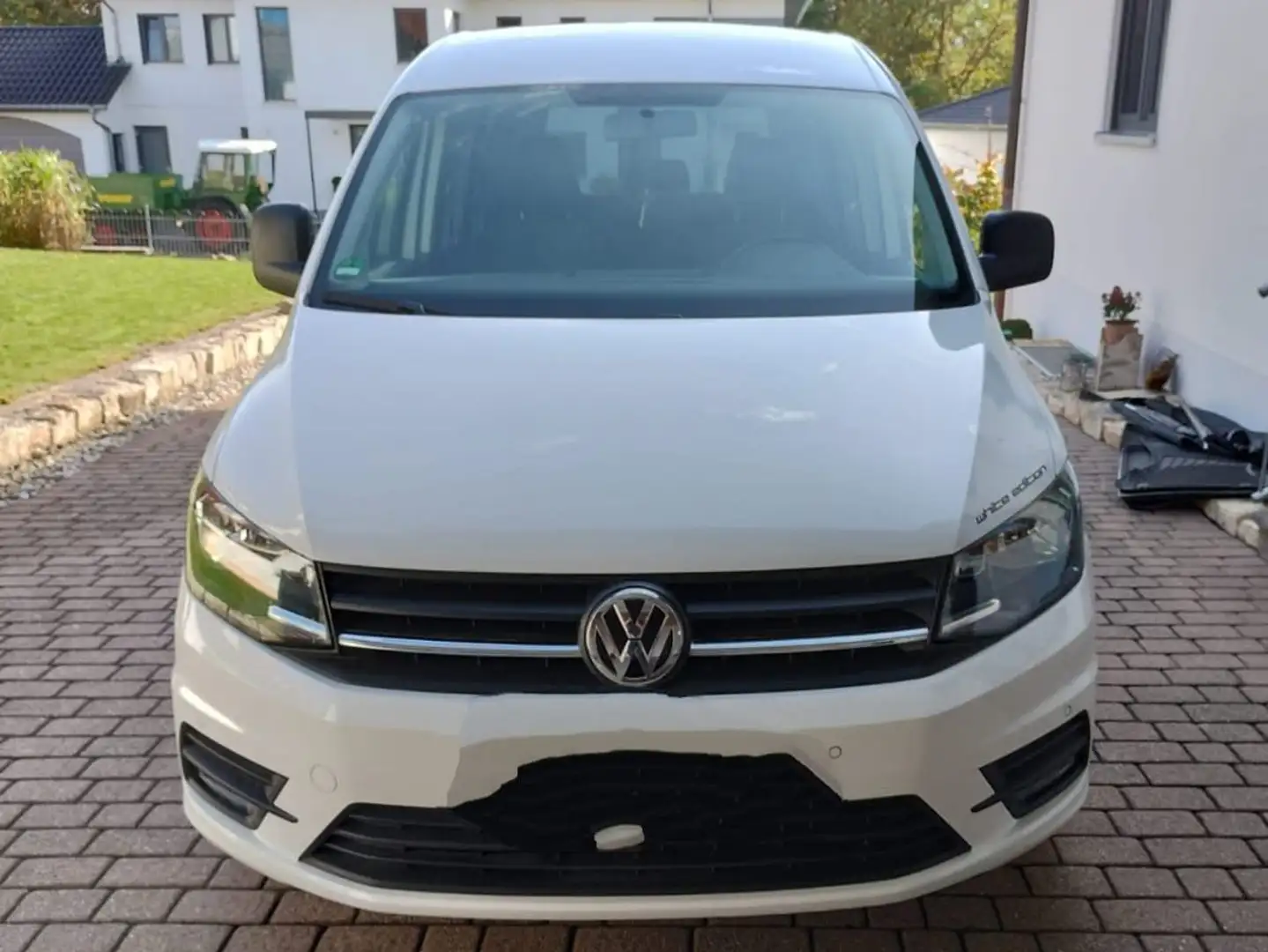 Volkswagen Caddy 2.0 TDI 102 CV Gancio traino Bianco - 2