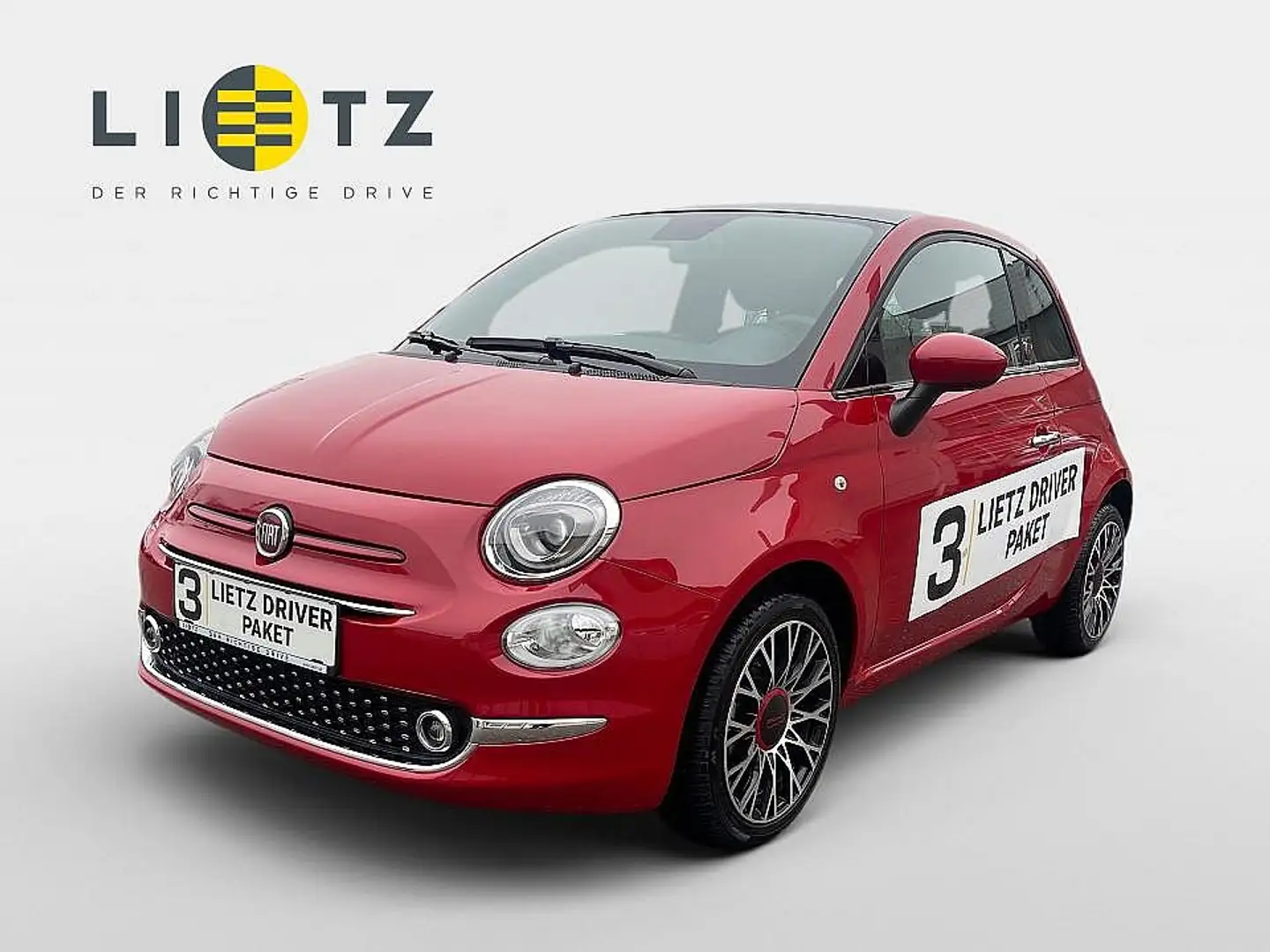 Fiat 500 Hybrid 70 RED Rot - 1