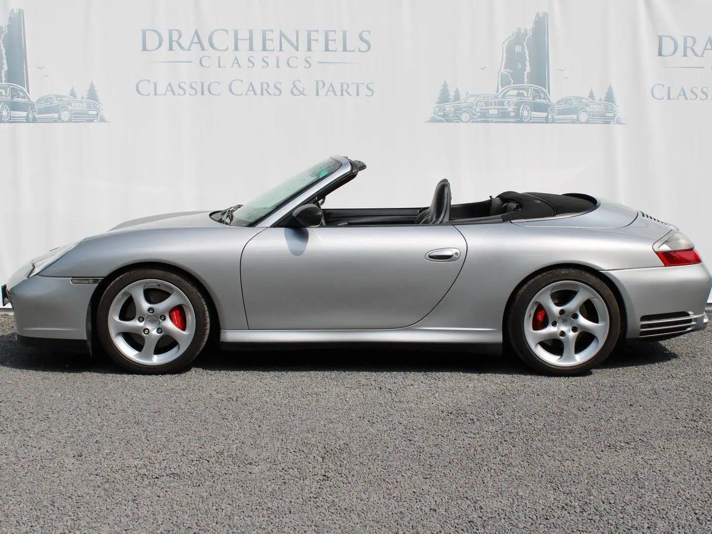 Porsche 996 Carrera 4S Cabriolet - Turbositze, Bose, Xenon Plateado - 2