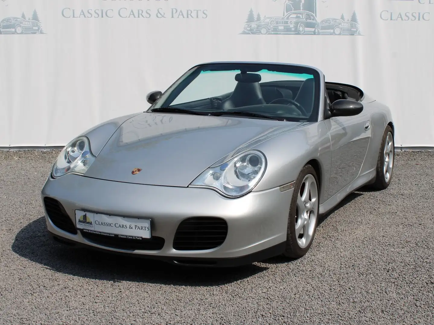 Porsche 996 Carrera 4S Cabriolet - Turbositze, Bose, Xenon Plateado - 1