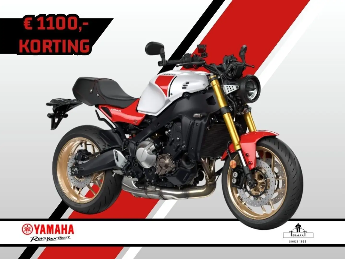 Yamaha XSR 900 Piros - 1