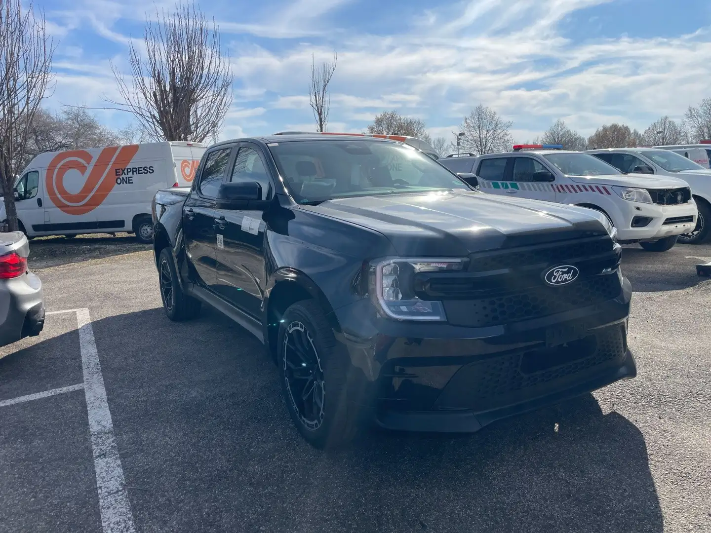 Ford Ranger 3.0 ecoblue s/chassis cab MS-RT awd 240cv auto Noir - 2