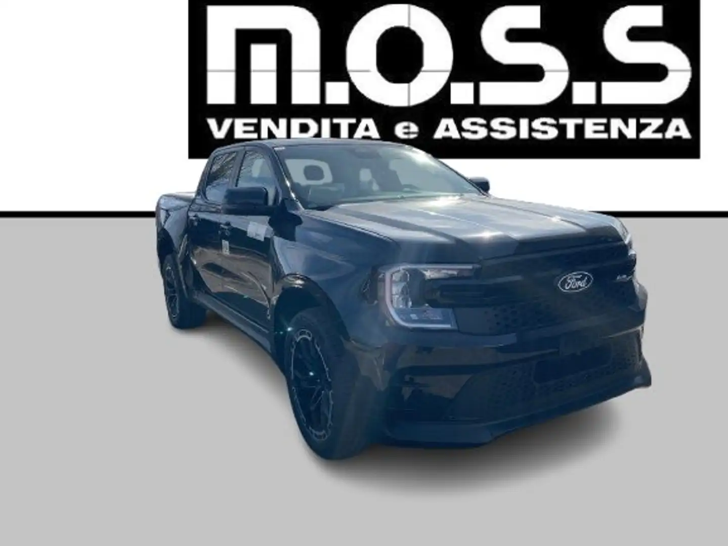 Ford Ranger 3.0 ecoblue s/chassis cab MS-RT awd 240cv auto Noir - 1