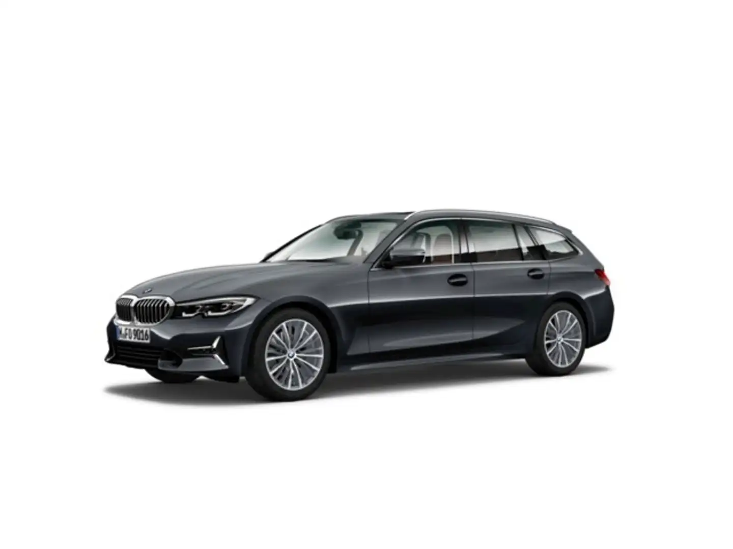 BMW 320 320dA xDrive Touring Gris - 2