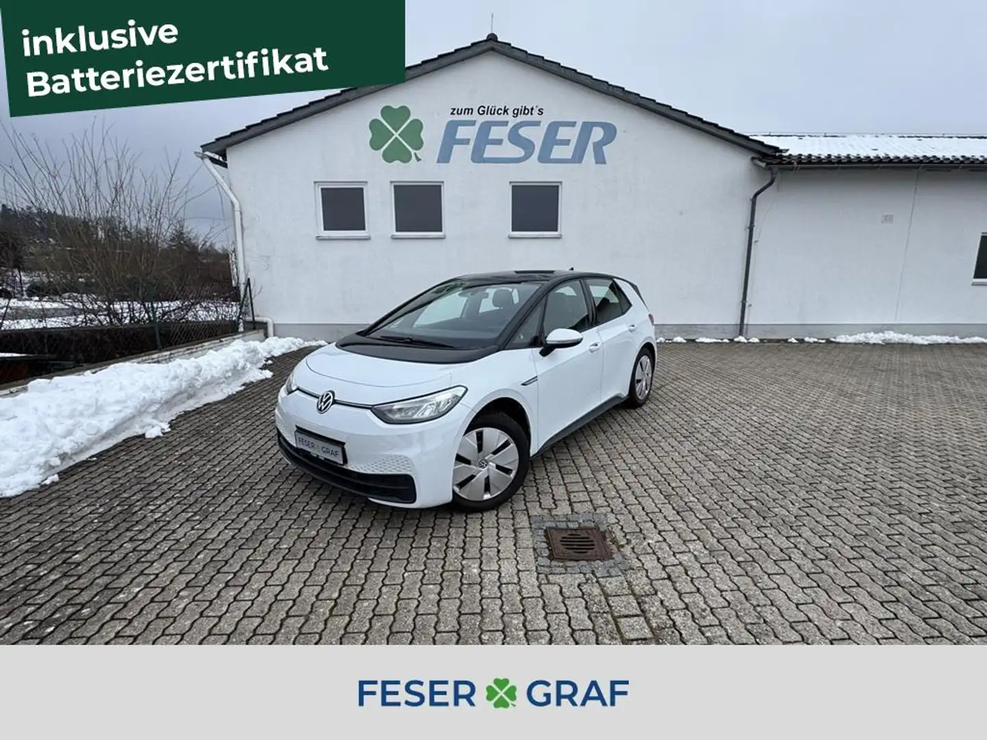 Volkswagen ID.3 Pure Performance 45 kWh ACC SHZ+LHZ WÄRMEPUMPE Blanc - 1