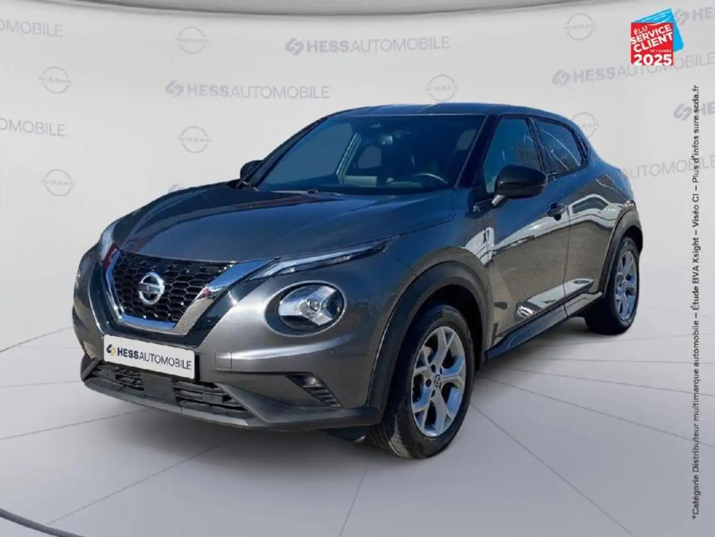 Nissan Juke 1.0 DIG-T 114ch Tekna DCT 2021 Sieges chauf Camera Gris - 1