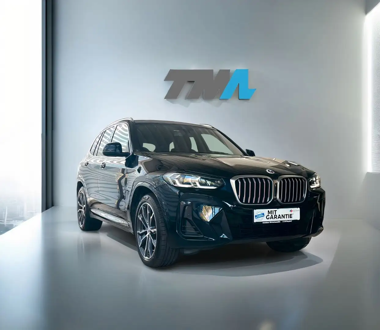 BMW X3 xD20d M Sport LASER KAM AHK Standheizung Schwarz - 2