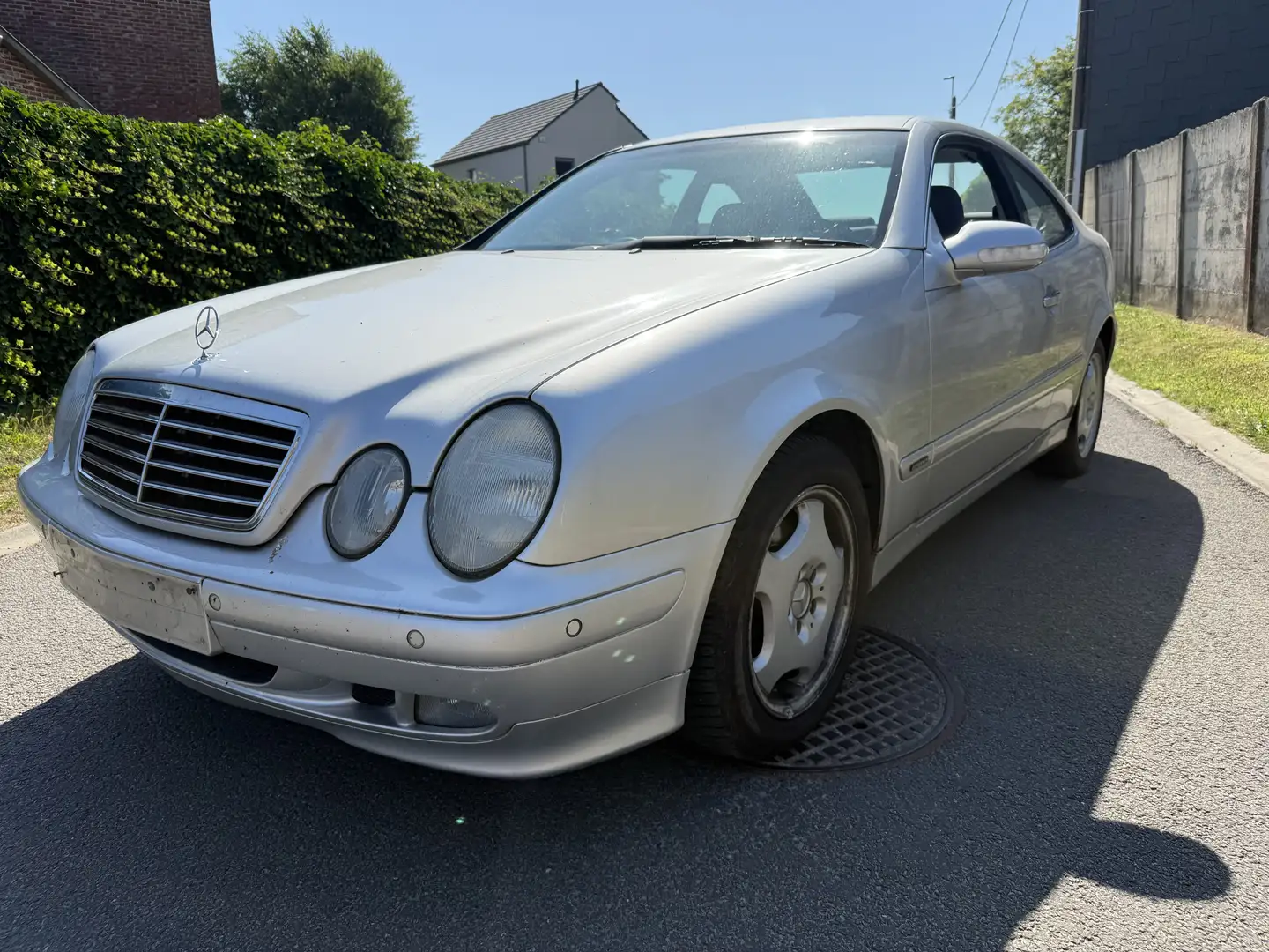 Mercedes-Benz CLK 200 CLK200 Kompressor COUPE 2001 AUTOMATIQUE 150.000km Szary - 2