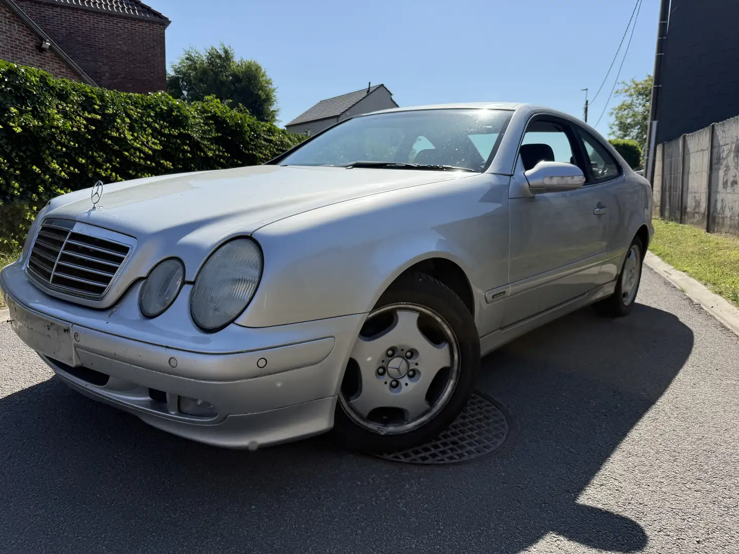 Mercedes-Benz CLK 200 CLK200 Kompressor COUPE 2001 AUTOMATIQUE 150.000km Szary - 1