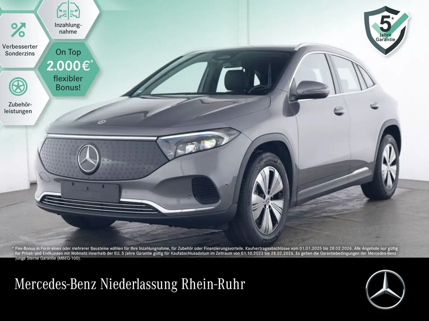 Mercedes-Benz EQA 250 PROG+ADVANCED+KAMERA+SPUR Grau - 1