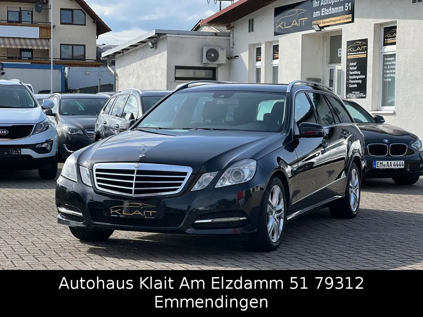 Mercedes-Benz E 220 CDI BlueEfficiency Motor 160 000 Km Schwarz - 1