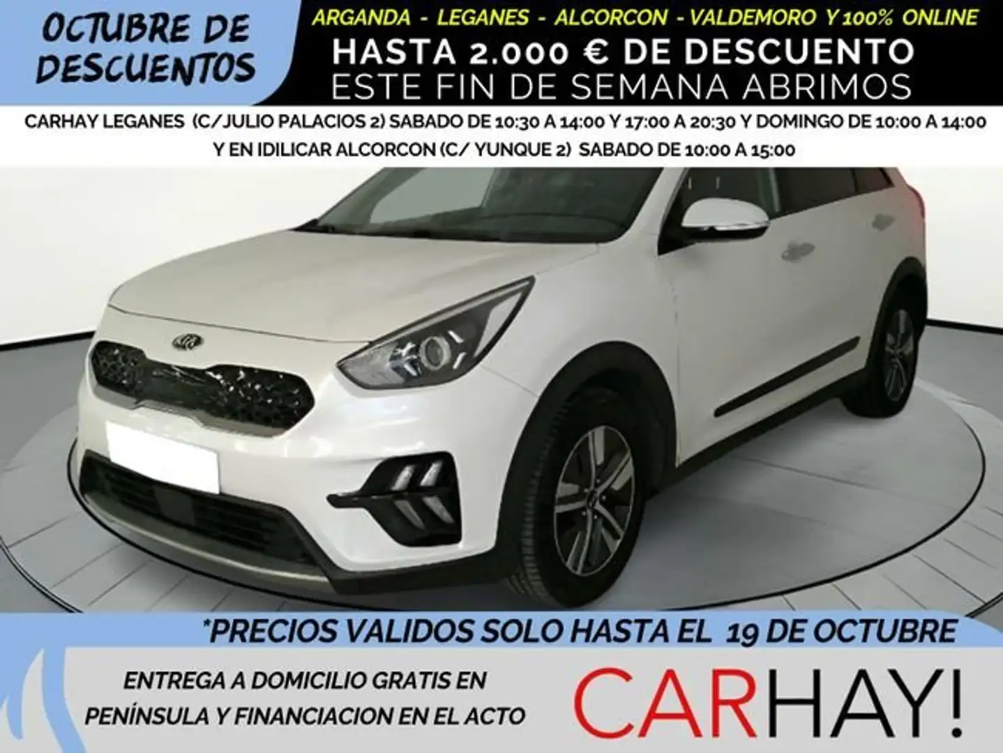 Kia Niro 1.6 HEV Drive Blanc - 1