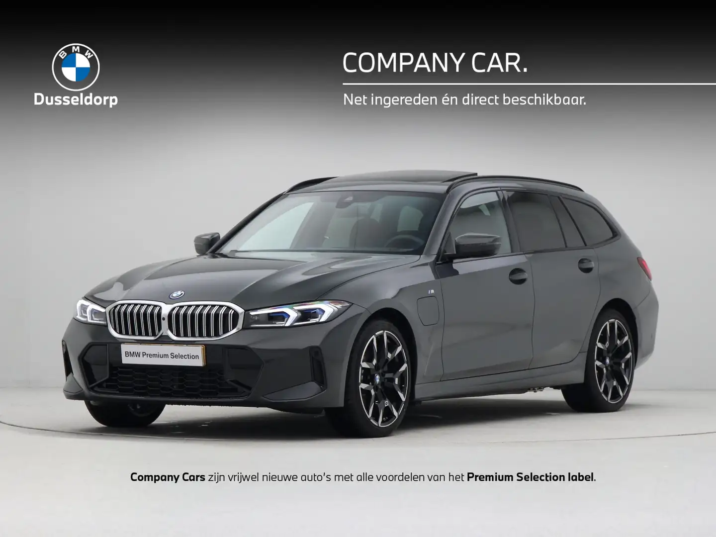 BMW 330 3 Serie Touring 330e Gris - 1