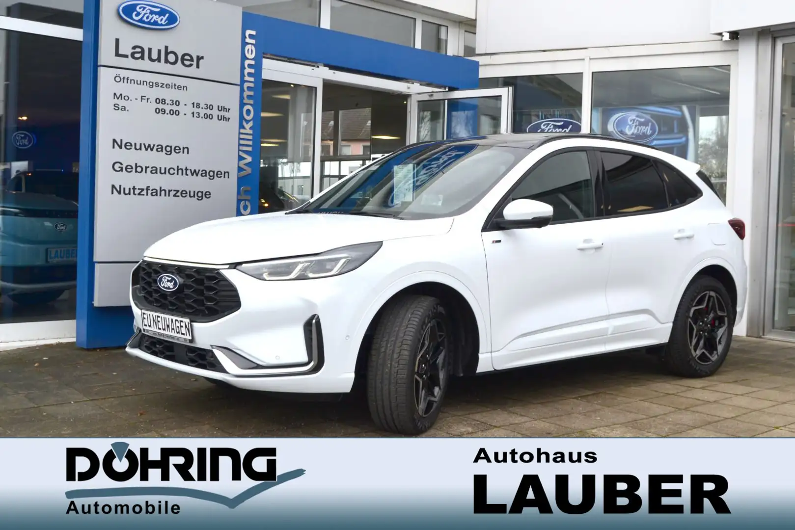 Ford Kuga Kuga 2,5 FHEV ST-Line X AWD Techno+Winter-Pack Nav Weiß - 1