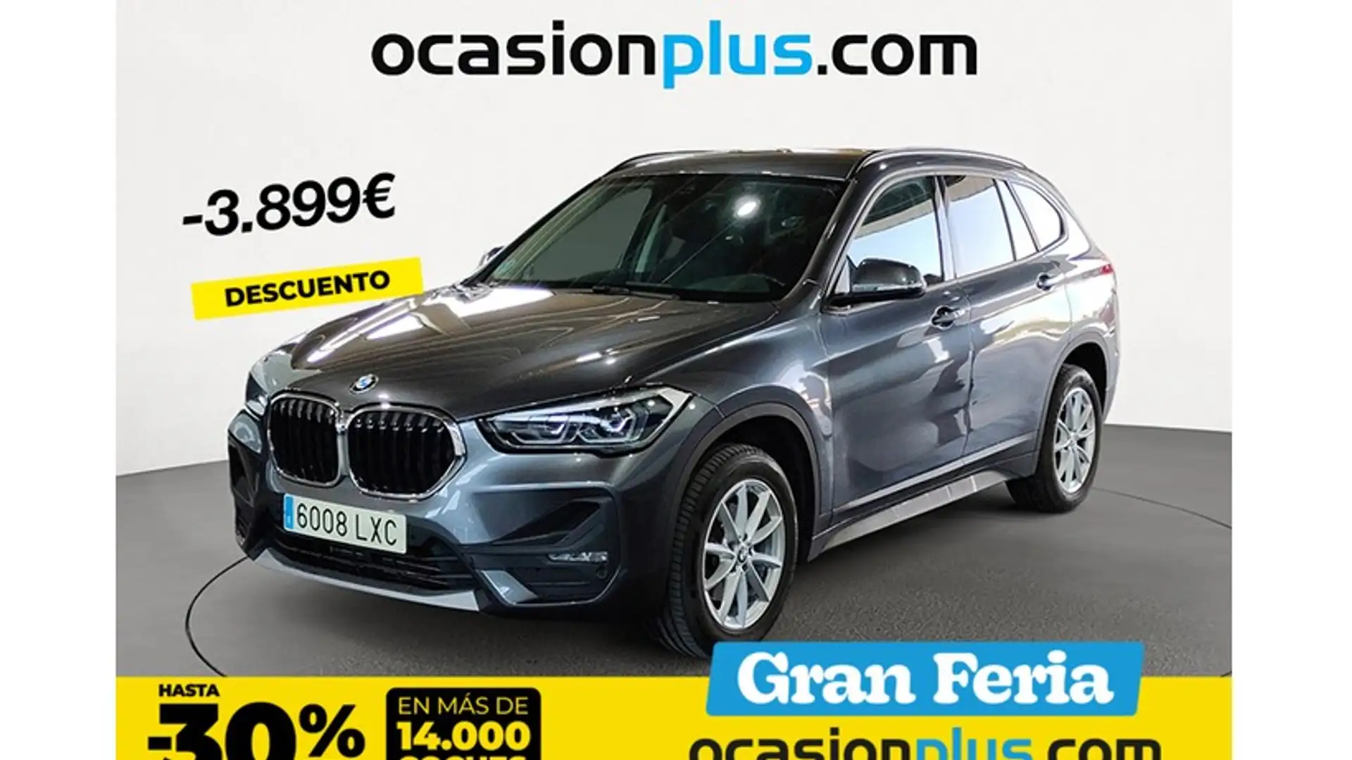 BMW X1 sDrive 18dA Gris - 1