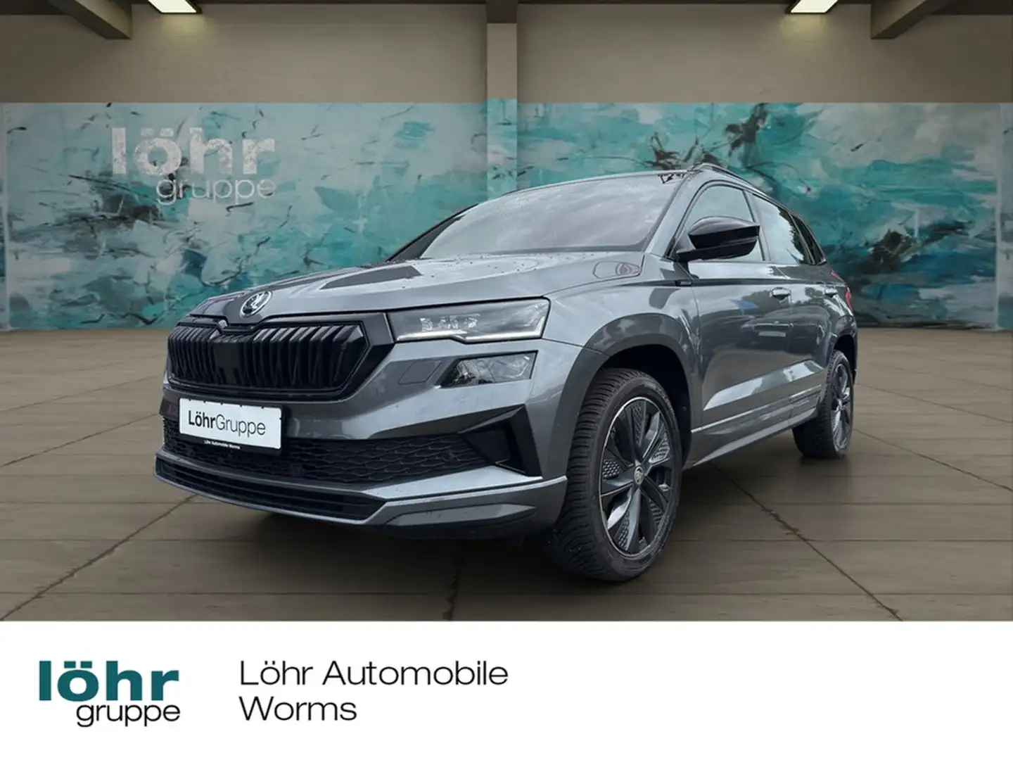 Skoda Karoq 1.5 TSI Sportline *PANO*LEDER*MATRIX-LED* Grau - 1