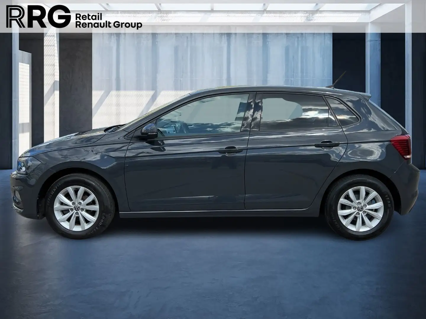 Volkswagen Polo 1.0 TSI Highline Grau - 2