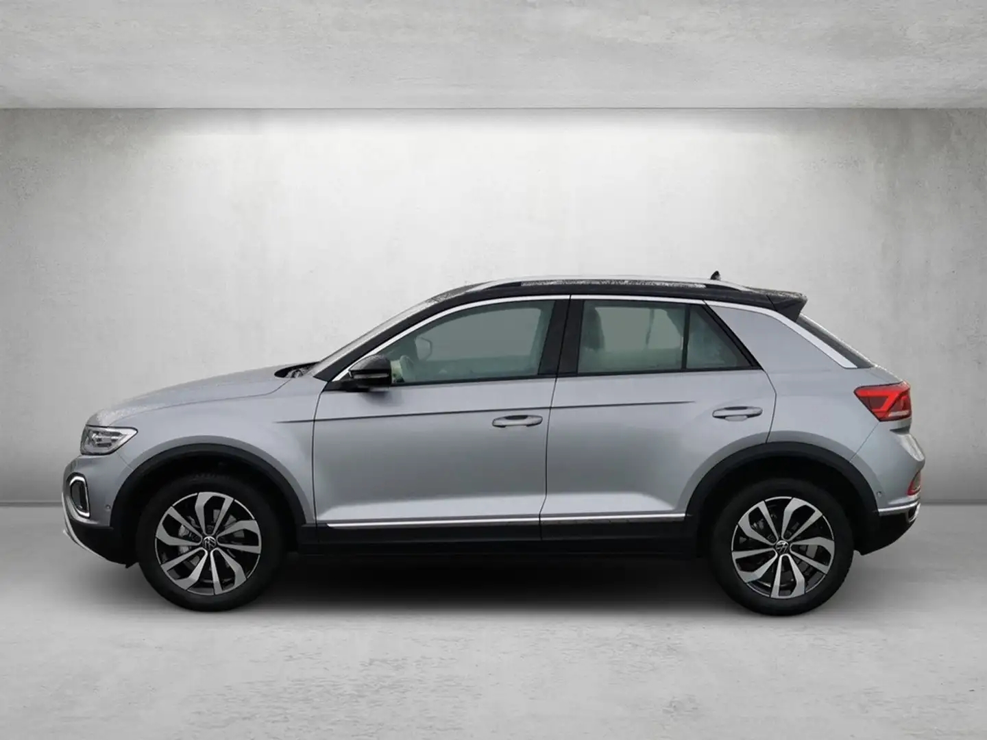 Volkswagen T-Roc 1.5 TSI DSG Style *Navi*APP*AHK* Silber - 2