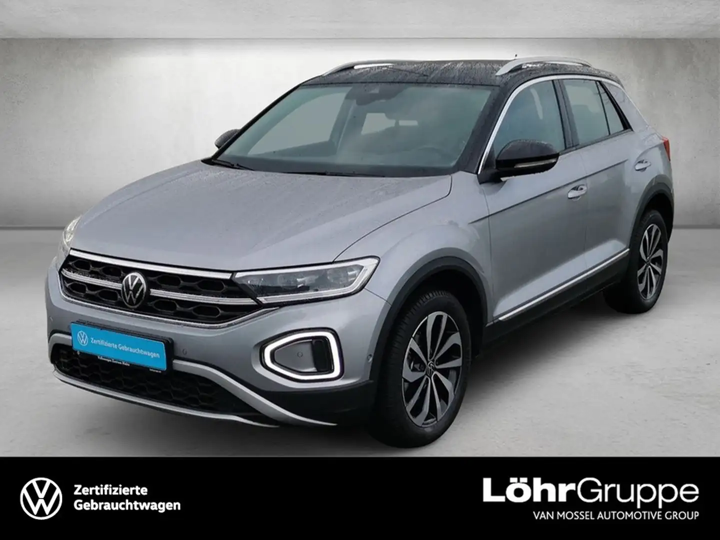 Volkswagen T-Roc 1.5 TSI DSG Style *Navi*APP*AHK* Silber - 1