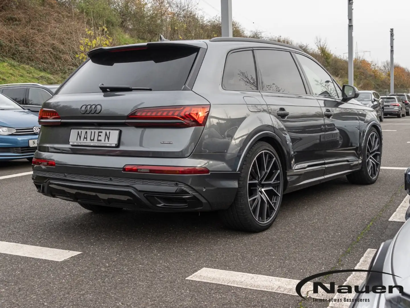 Audi Q7 50 TDI S-line *STAND-HZG.*PANO*RAUTE*AHK*HUD*22 LM Gris - 2