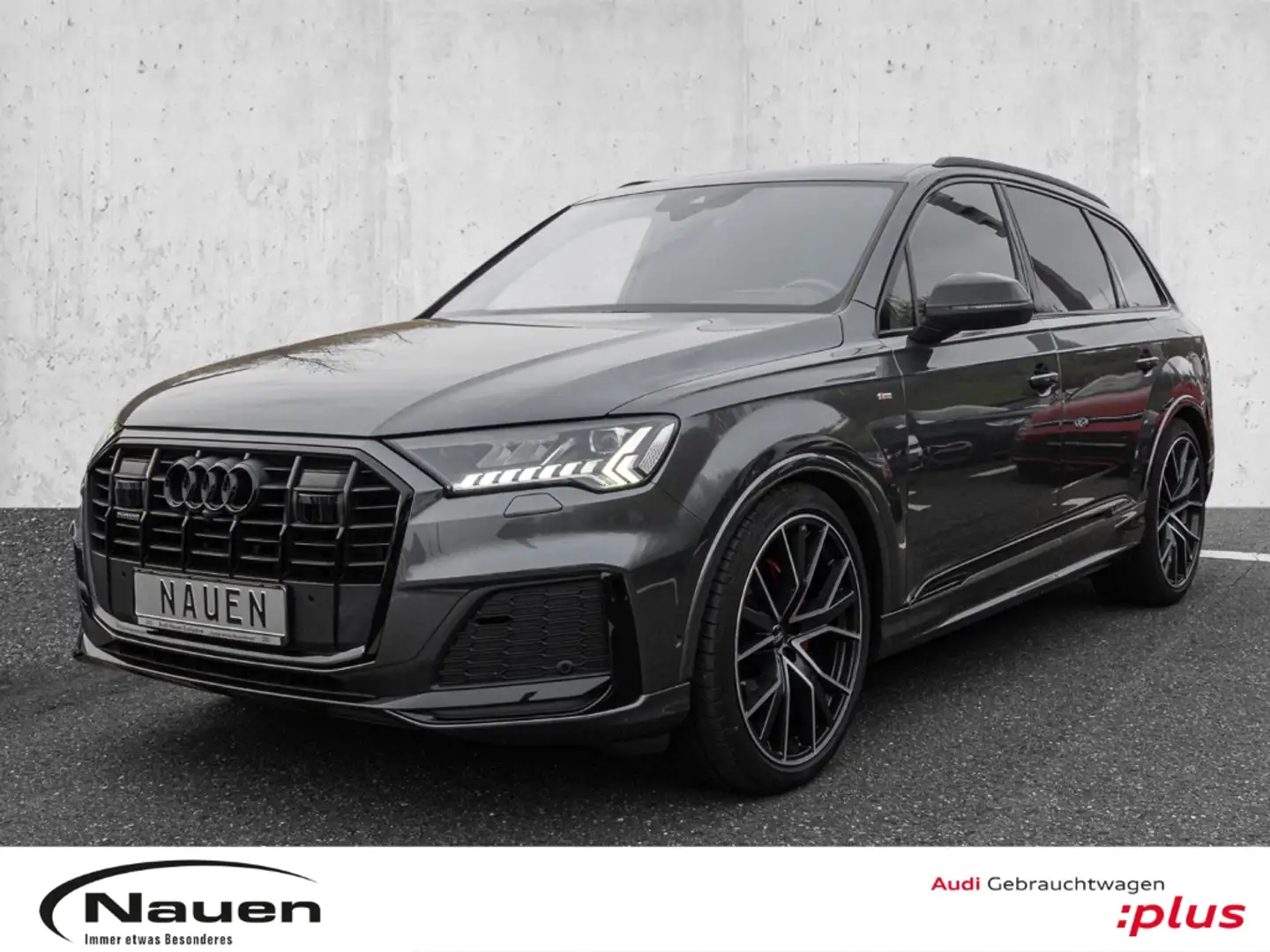 Audi Q7 50 TDI S-line *STAND-HZG.*PANO*RAUTE*AHK*HUD*22 LM Gris - 1