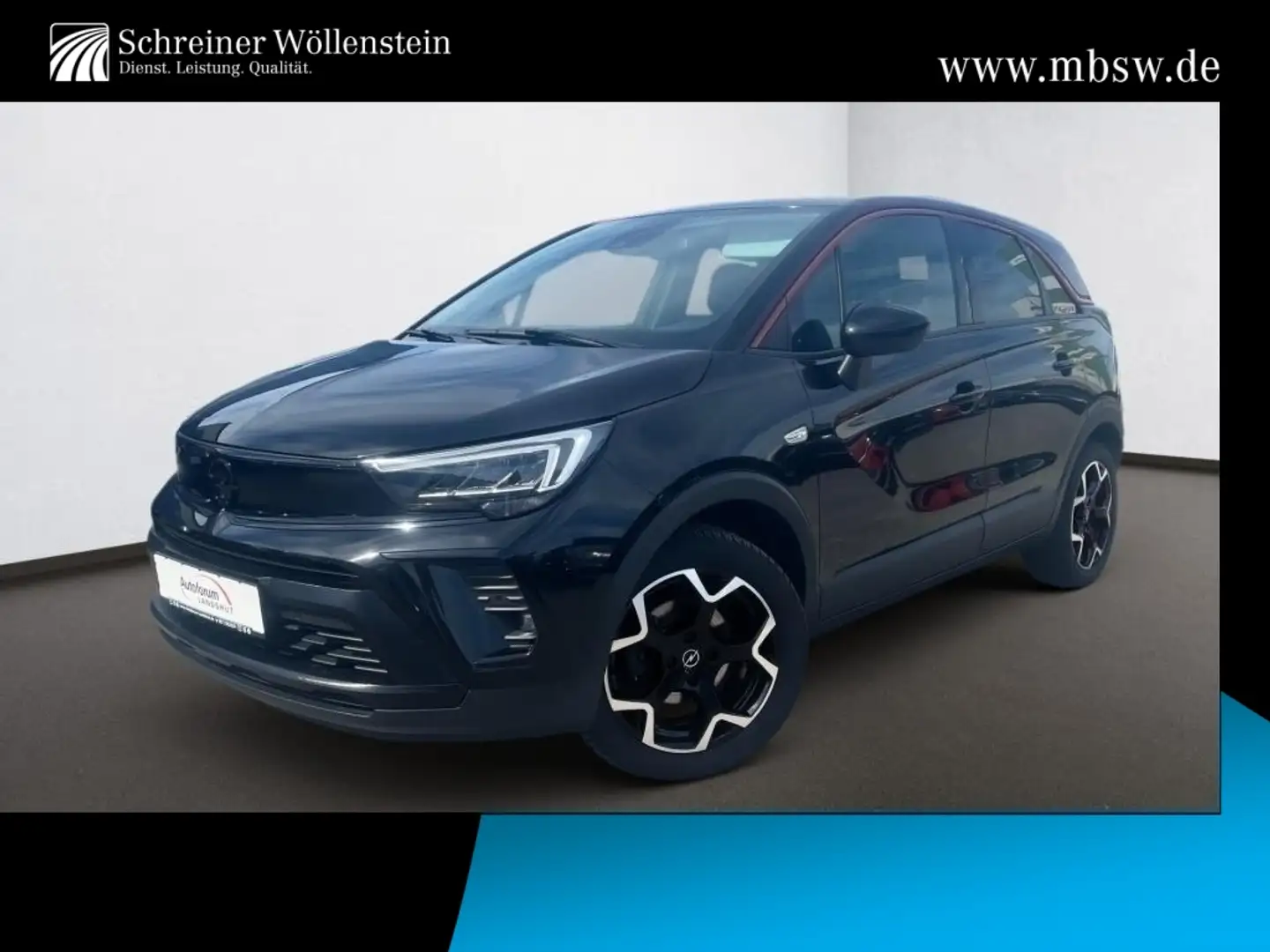 Opel Crossland (X) 1.2 Turbo GS Line RKam*Ambi*6G*SHZ Schwarz - 1