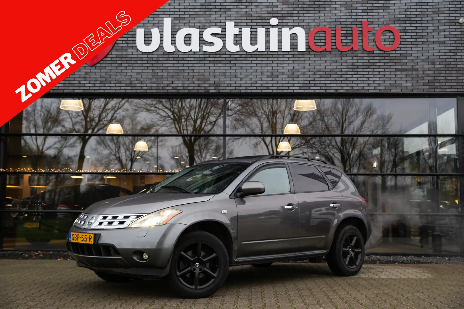 Nissan Murano 3.5 V6 , Leder, Trekhaak, Achteruitrijcamera, Grau - 1