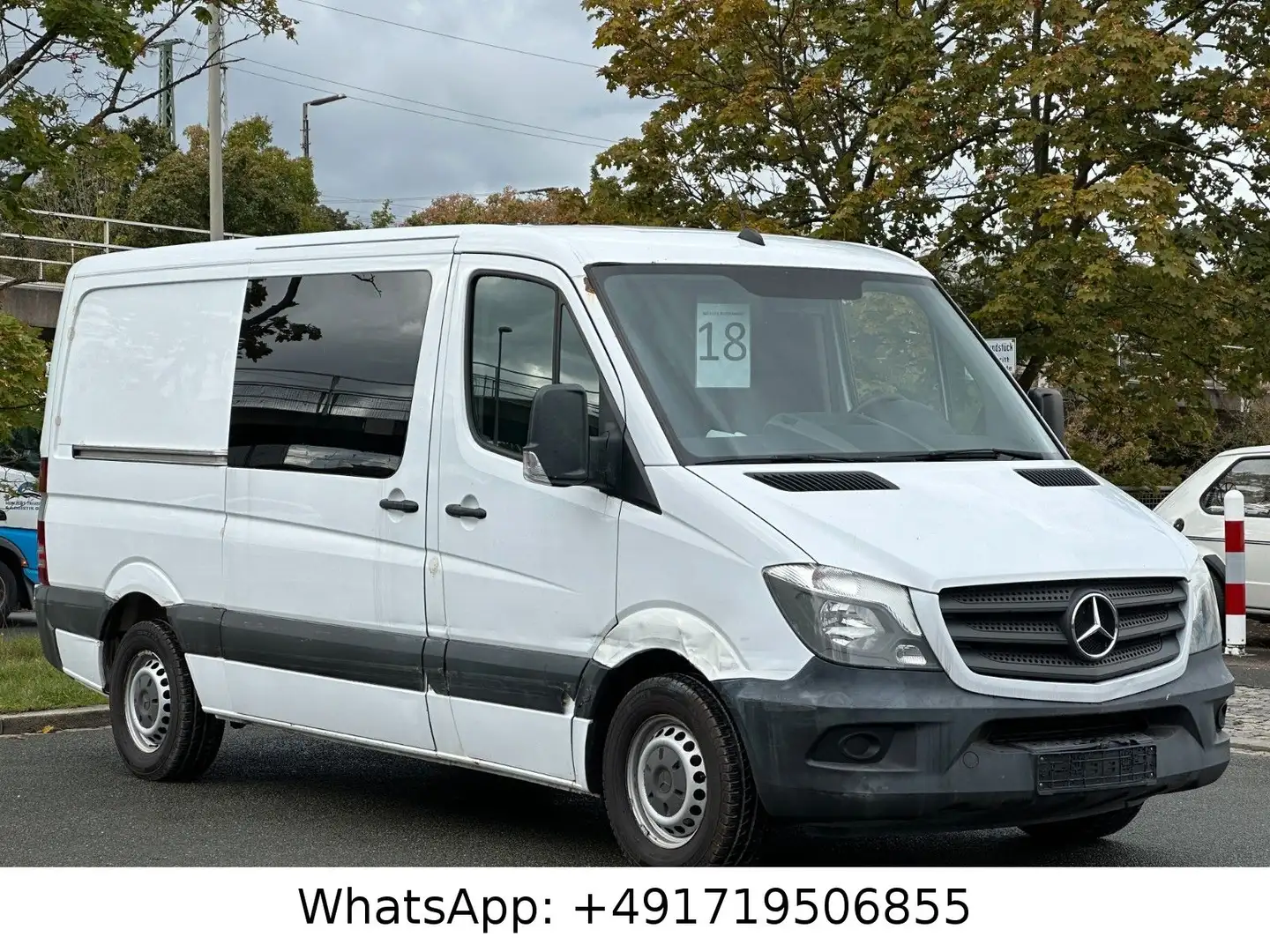Mercedes-Benz Sprinter  Kasten 316 CDI*Klima*2,8 t AHK*Navi* Weiß - 1