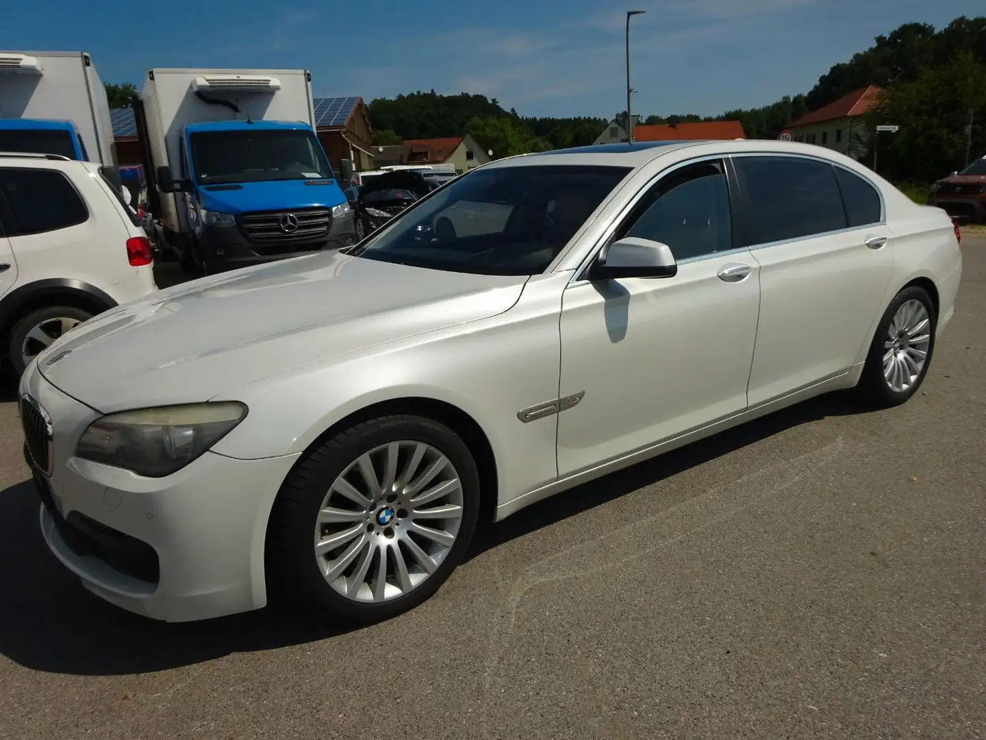 BMW 760 Li M-Paket/Euro5/Vollausstattung Bílá - 2