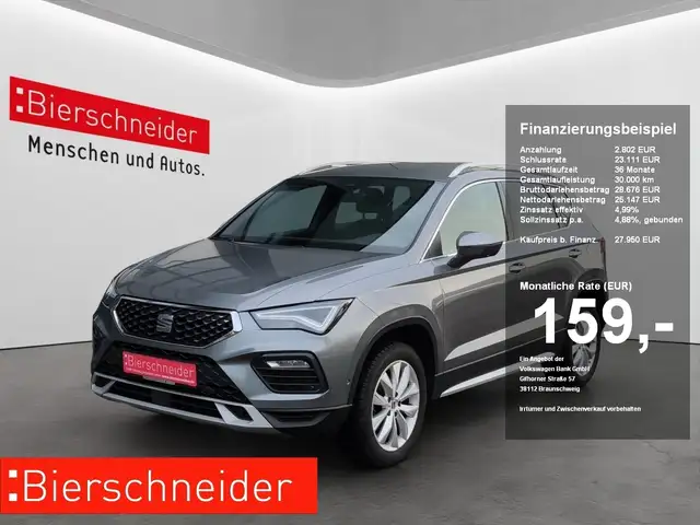 SEAT Ateca 1.5 TSI DSG Xperience LED NAVI ACC SIDEASS PARKASS