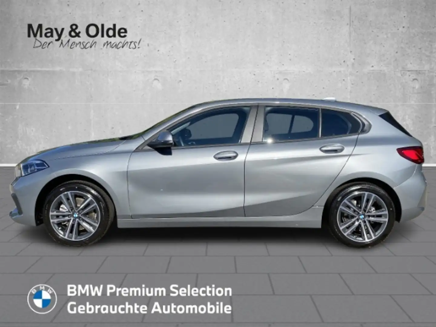 BMW 116 i Navi SHZ LED el. Heckklappe LRH Grau - 2