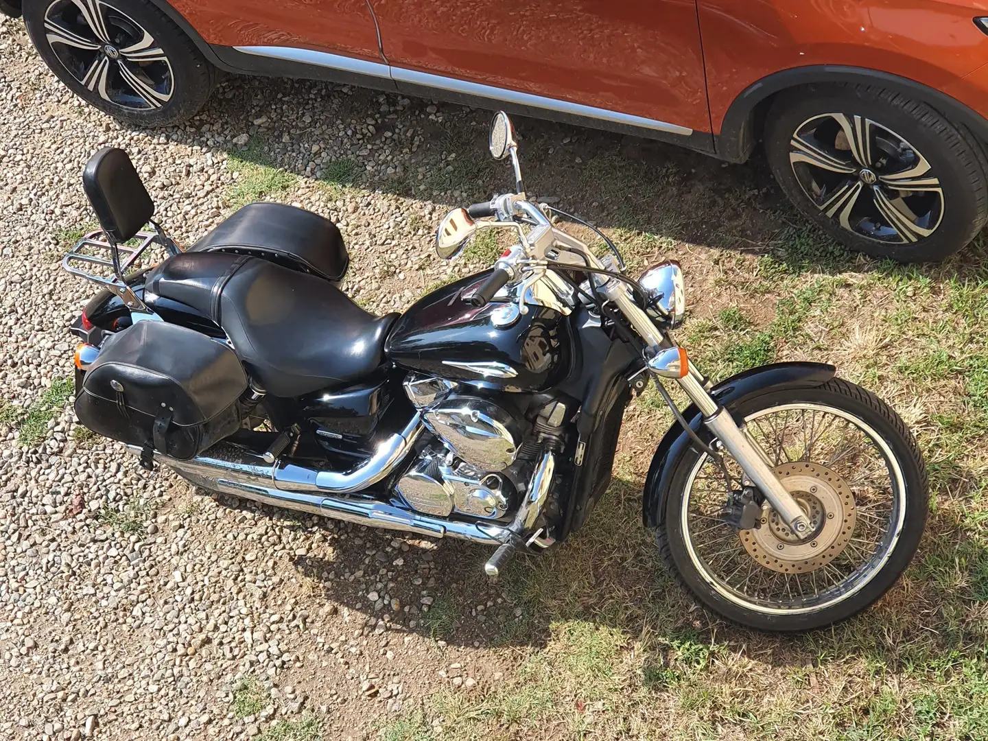 Honda Shadow Black Spirit 2009 Negro - 2