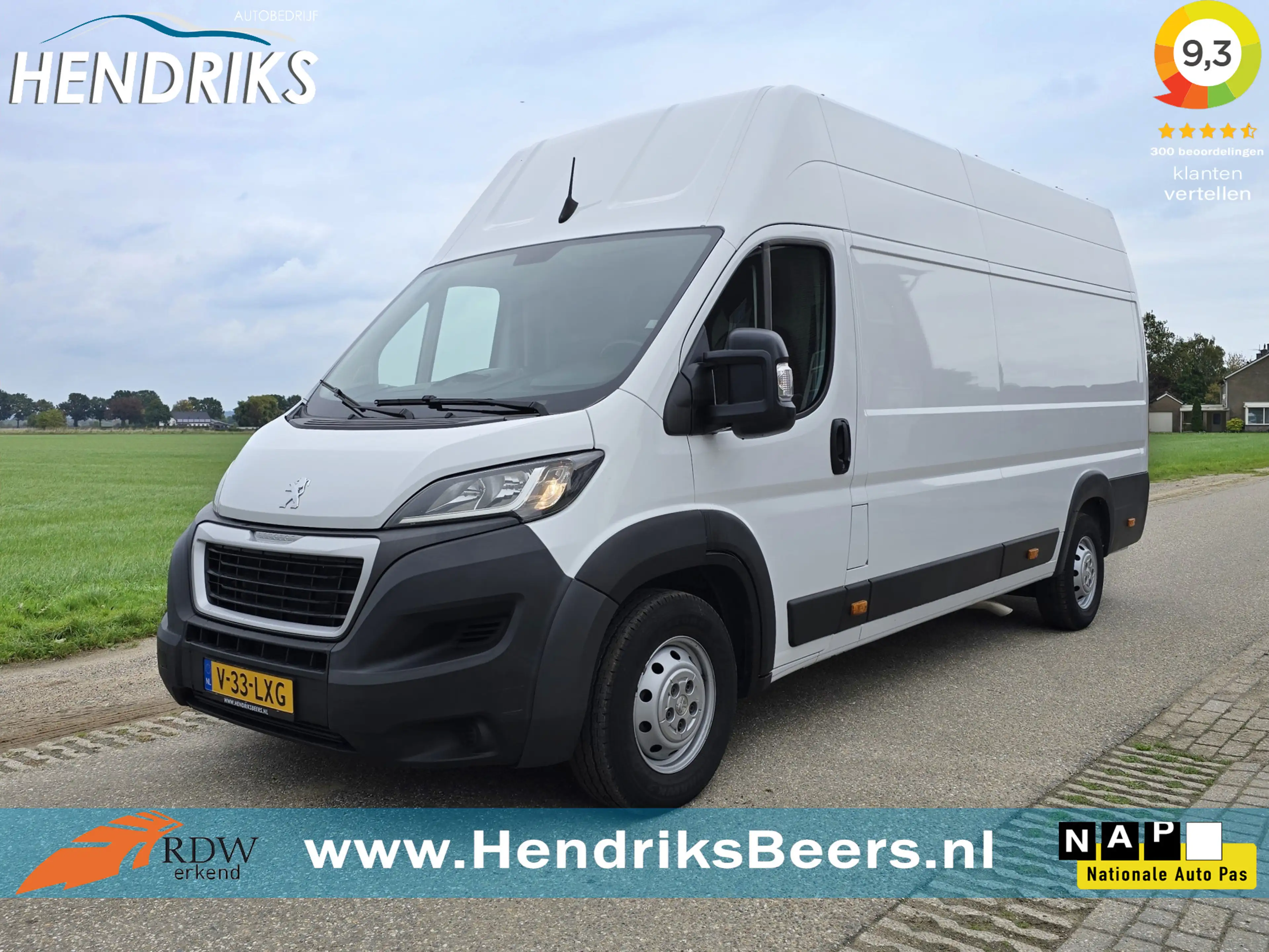 Peugeot Boxer 435 2.2 BlueHDi L4 H3 - 165 Pk - Euro 6 - Airco -