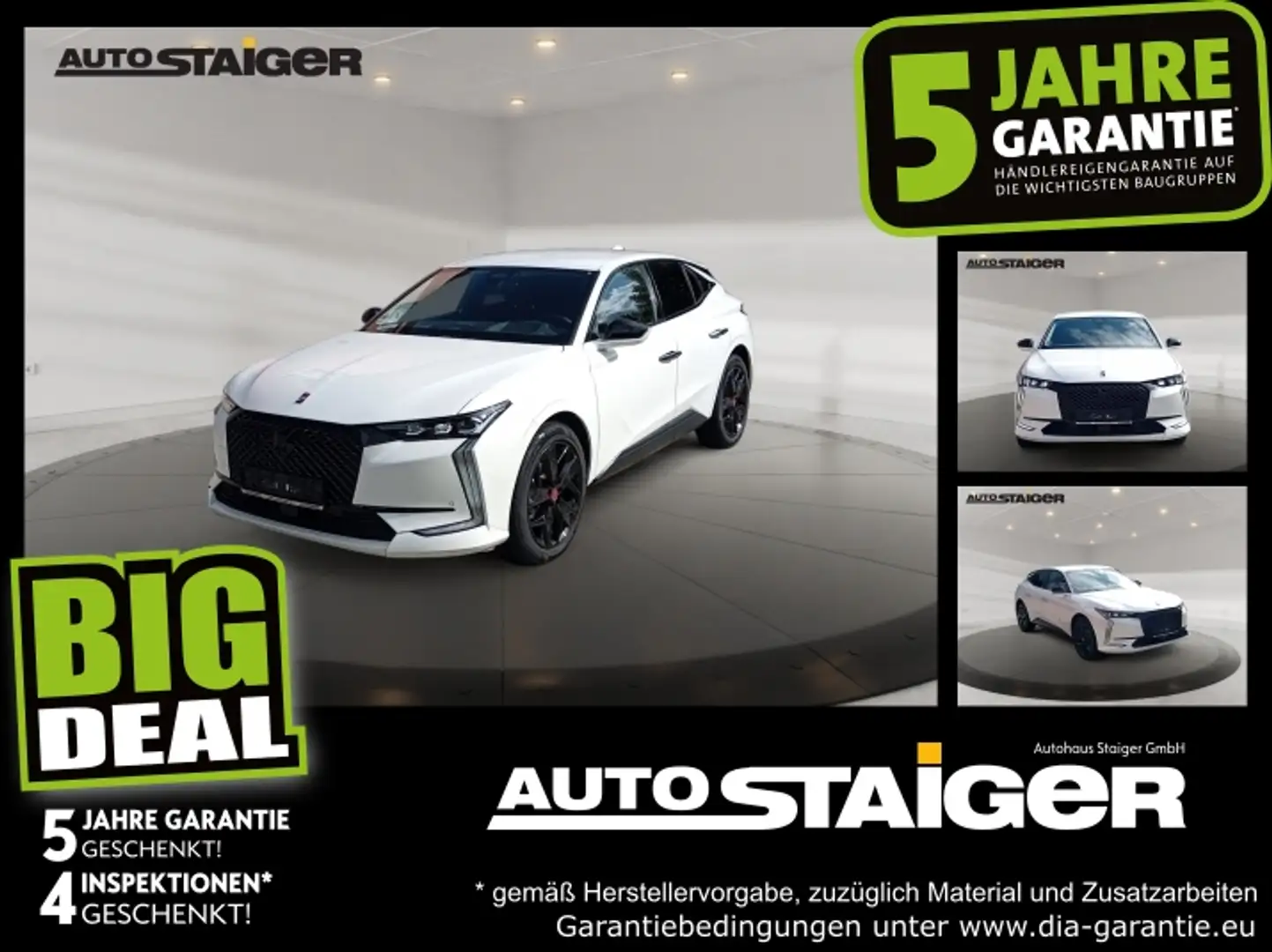 DS Automobiles DS 4 DS4 1.2 PureTech 130 S&S Performance Line + SHZ Weiß - 1